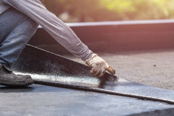 Professional Crawl Space Encapsulation technician working in Hamburg, MI